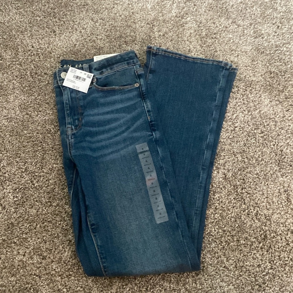 American Eagle jeans, high-rise skinny kick -6